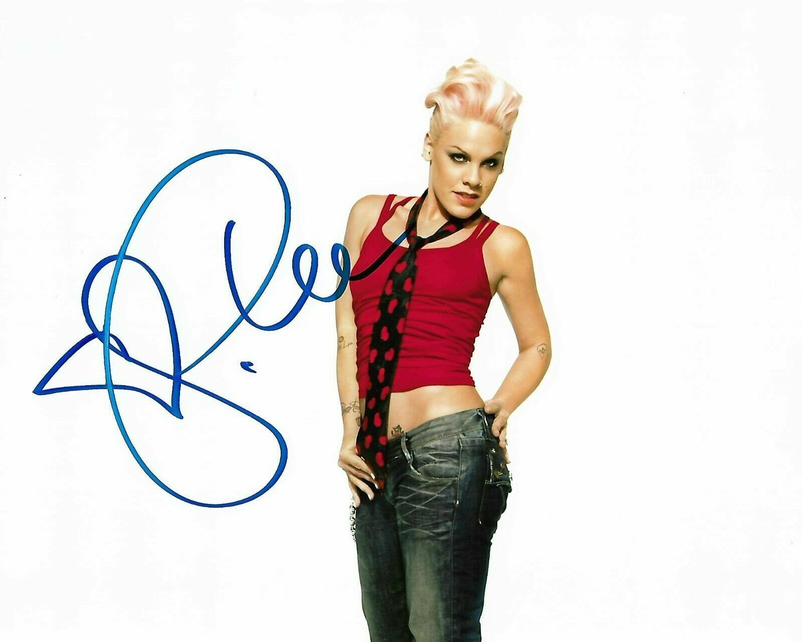 PINK Alecia Moore Autographed Signed 8x10 Photo Poster painting REPRINT