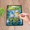 (US Local)Bird Special Shaped A5 5D DIY Diamond Art Painting Notebook Kit for Friends