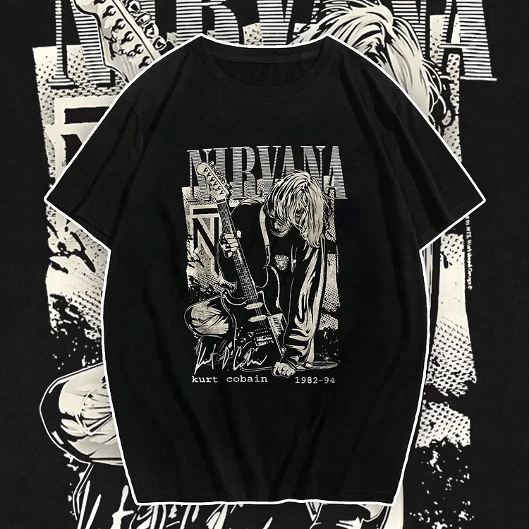Davidhawaii100% Cotton Casual Attractive Rocker T-Shirt - 100% Cotton