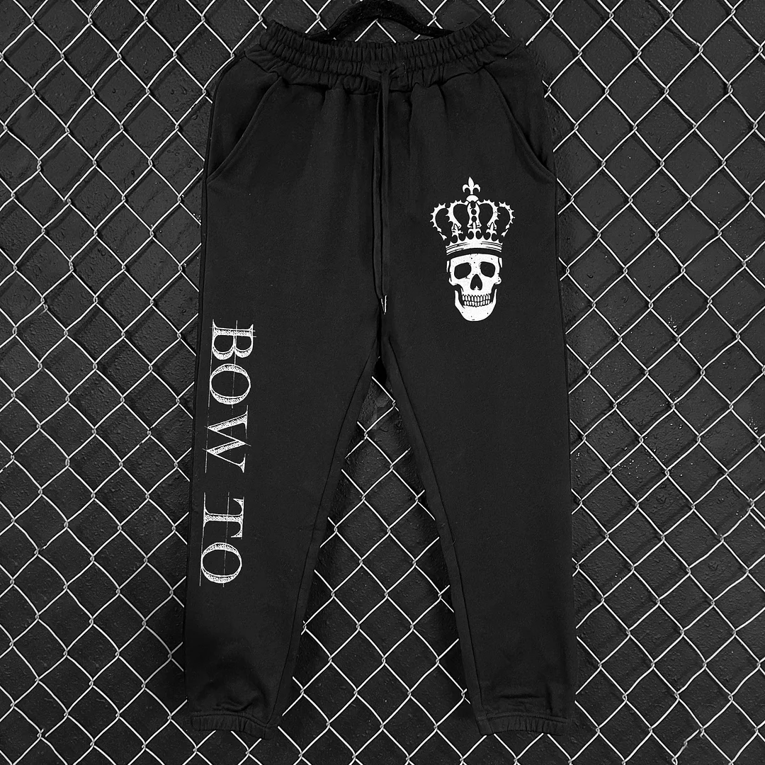 Livereid Bow To No One Print Men's Sweatpants