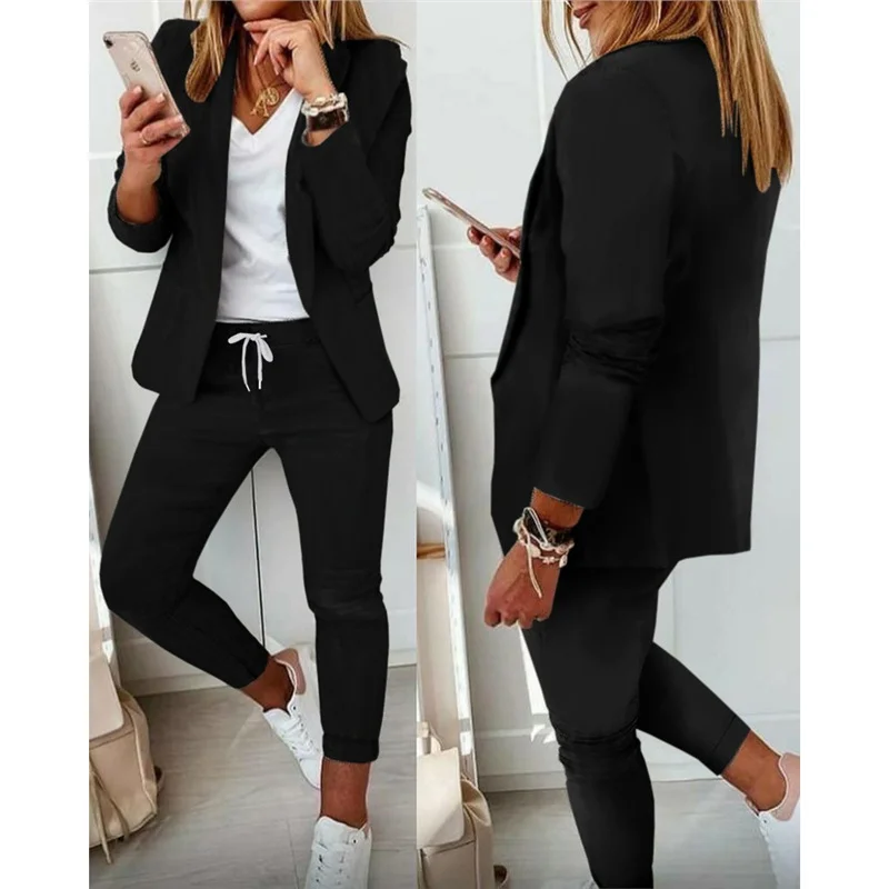 Athvotar Athvotar And Autumn 2025 New Casual Fashion Suit Suit Women's Suit Temperament Commuting Two