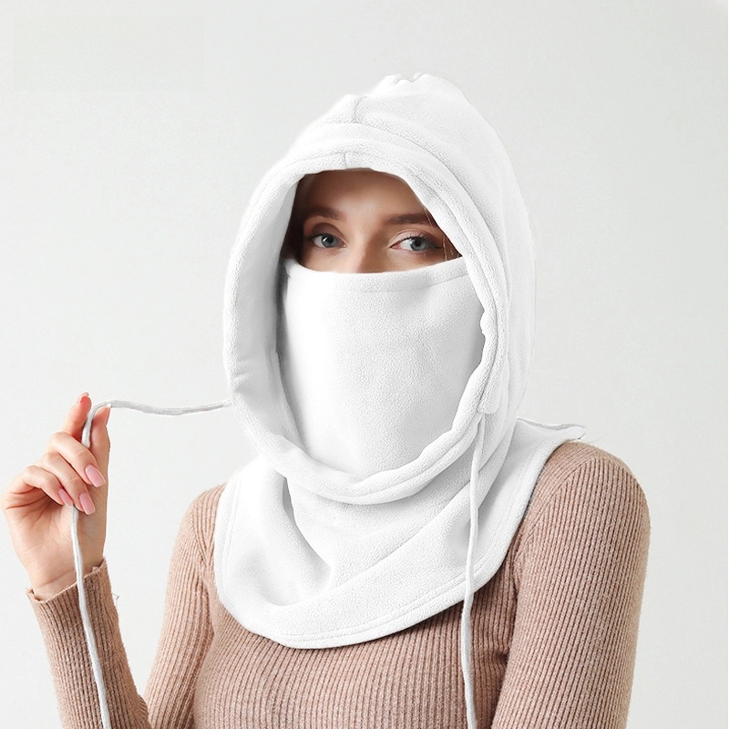 Ski Hat Head Cover Polar Fleece Scarf Scarf Face Protection Neck Integrated Cycling Cold-proof Outdoor Sports Warm