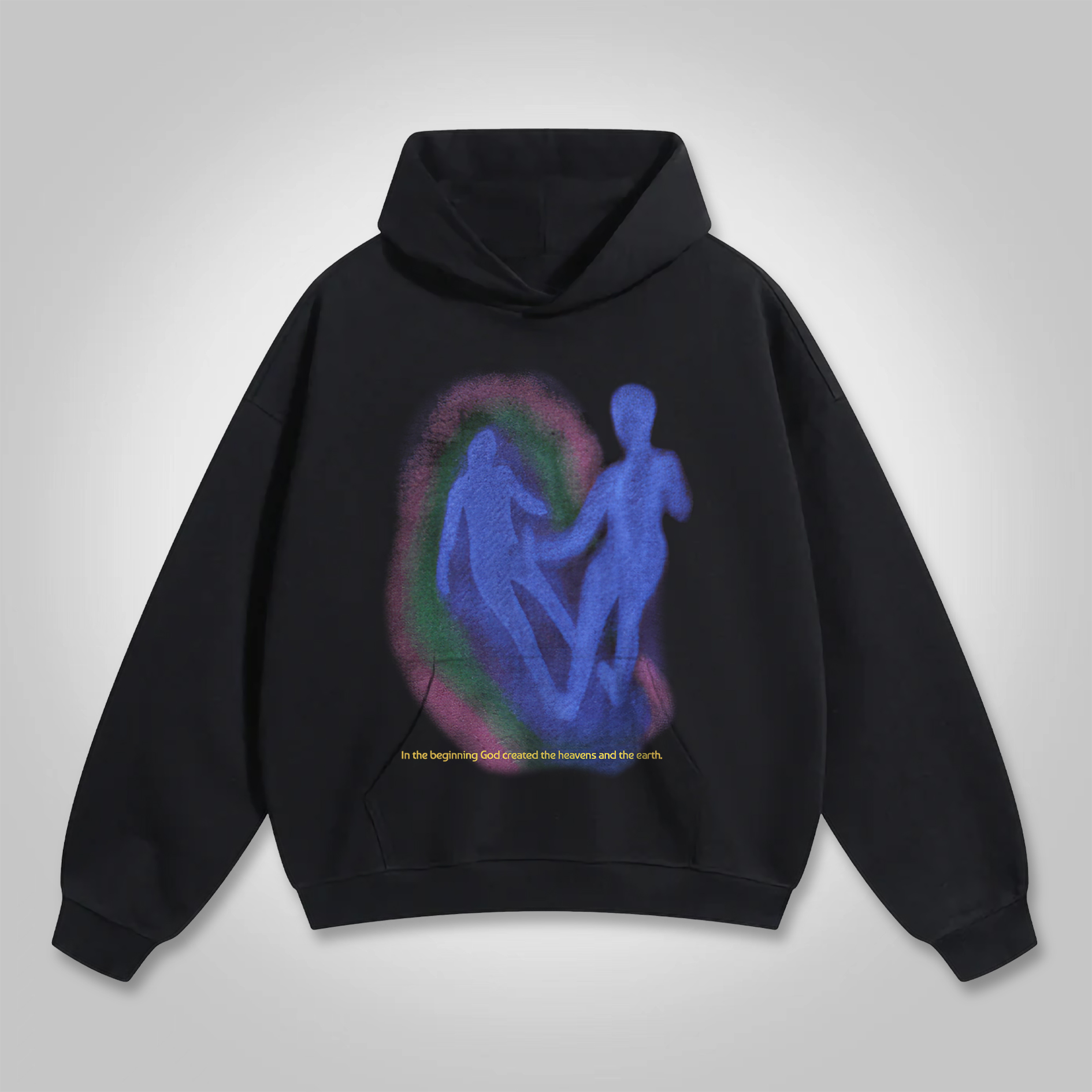 Sopula Aelfric Eden Portrait Ghost Print Hoodie - SOPULA