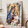 Framed Diamond Painting - Special Shaped - Our Lady (30x40cm)