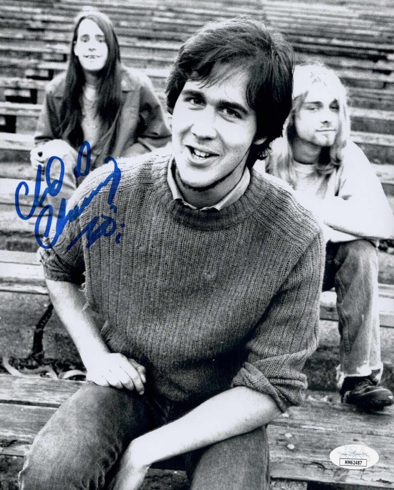 CHAD CHANNING Signed NIRVANA 8x10 Photo Poster painting IN PERSON Autograph JSA COA Cert