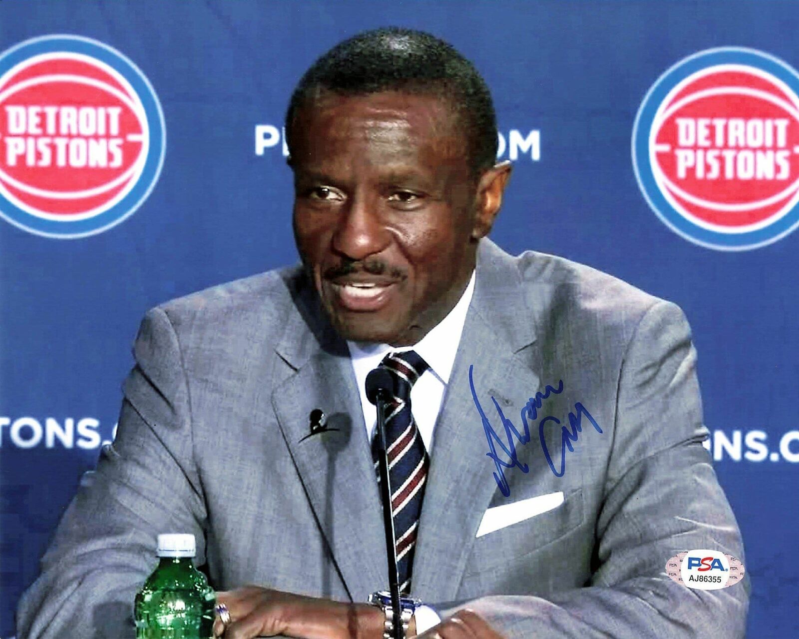 Dwane Casey signed 8x10 Photo Poster painting PSA/DNA Detroit Pistons Autographed