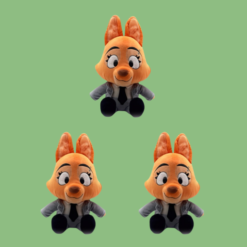 Diane Foxington Bad Guys 2 plush 3pcs