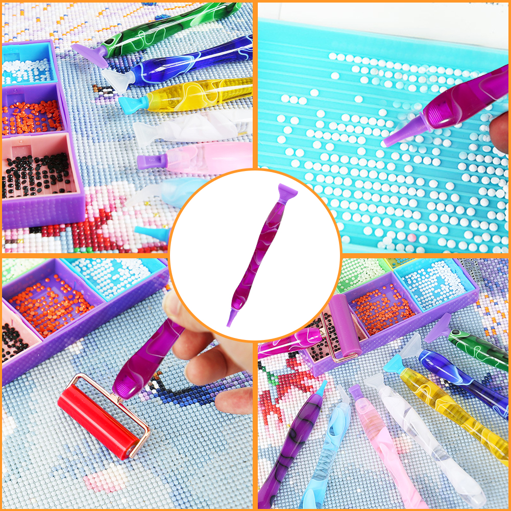 Cheers.US DIY Diamond Painting Accessories Diamond Painting Tools Cross  Stitch Tool Set with 3 x Diamond Painting Trays, 4 x Diamond Painting Pens, Diamond Embroidery Box and Stickers 