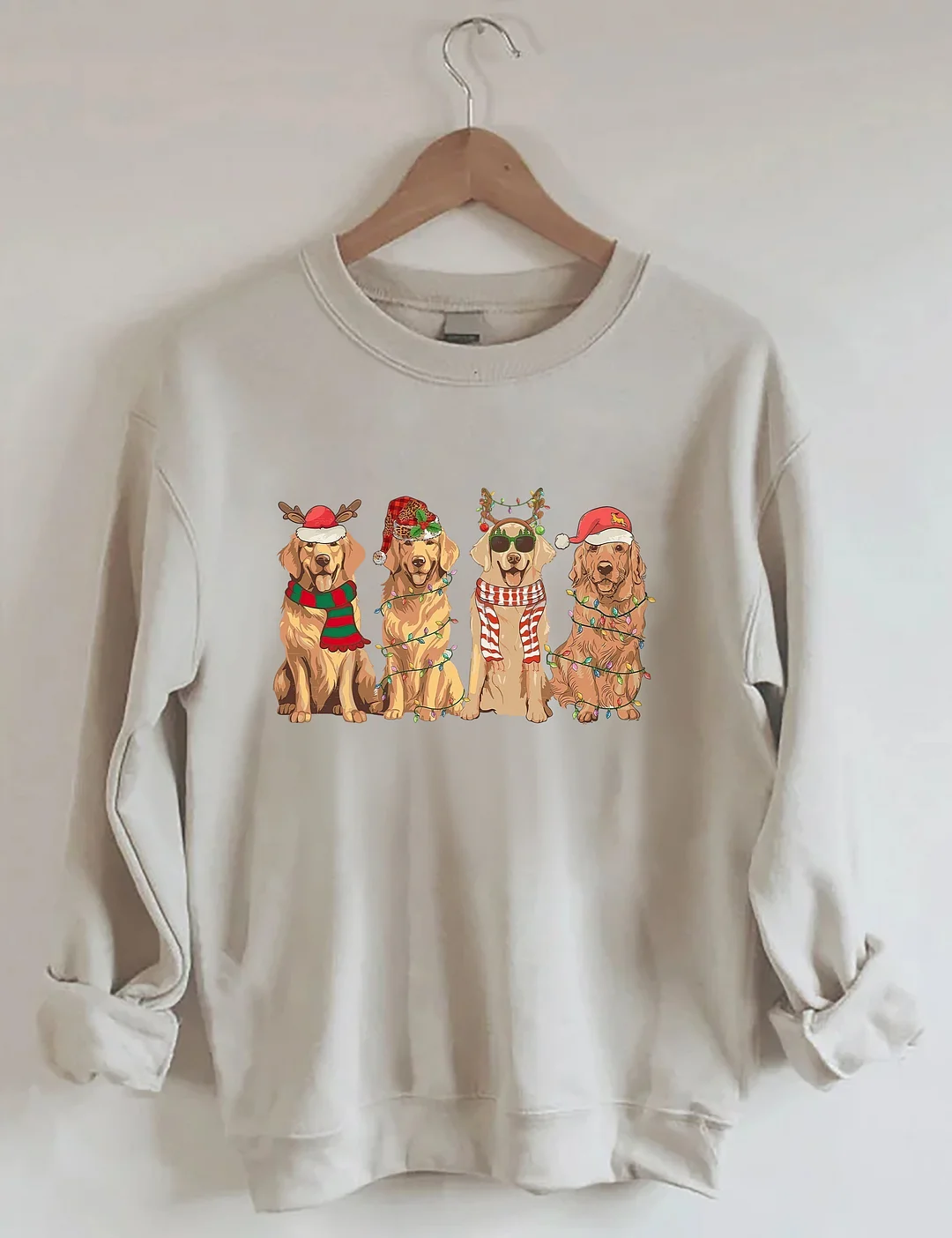 Golden Retriever Christmas Sweatshirt