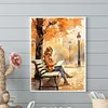 uk.everydayedeals Diamond Painting - Full Round - Girl(30*40cm)