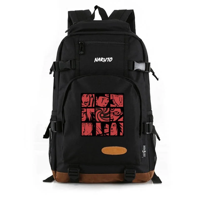 Buzzdaisy Anime Naruto #6 School Bag Water Proof Backpack NoteBook Laptop Travel Bags