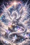 Luxury AB Velvet Diamond Painting Kit - Dragon