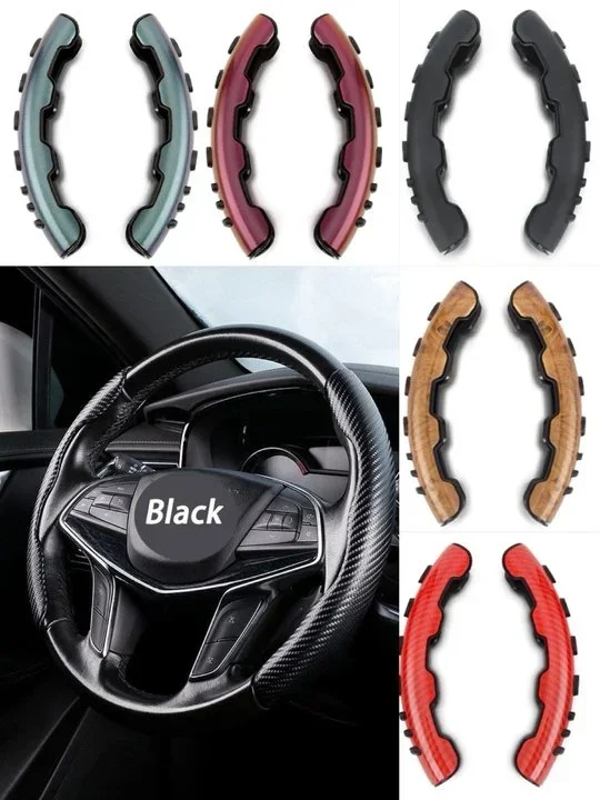 🎉Automotive summer new products🎉Assisted steering wheel cover (2PCS)
