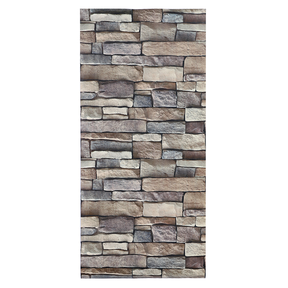 

Adhesive Paste Rock Wall Stickers Living Room Bedroom Hallway Mural, 501 Original