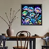 Diamond Painting -DIY Round Drill Colorful Flowers(40x40cm)