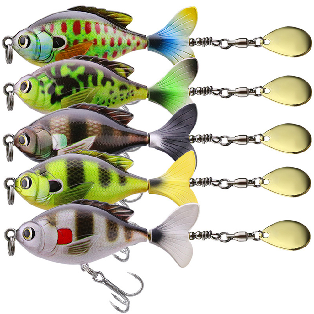 

5pcs 16.5g 6cm Wobblers Fishing Lures Crankbait Artificial Hard Fish Baits, 501 Original