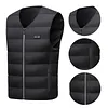 22 Heating Zones Electric Heated Vest USB V Neck Thermal Clothes for Outerwear