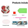 DIY Rose Cake Hummingbird Acrylic Special Shape Diamond Painting Desktop Ornaments