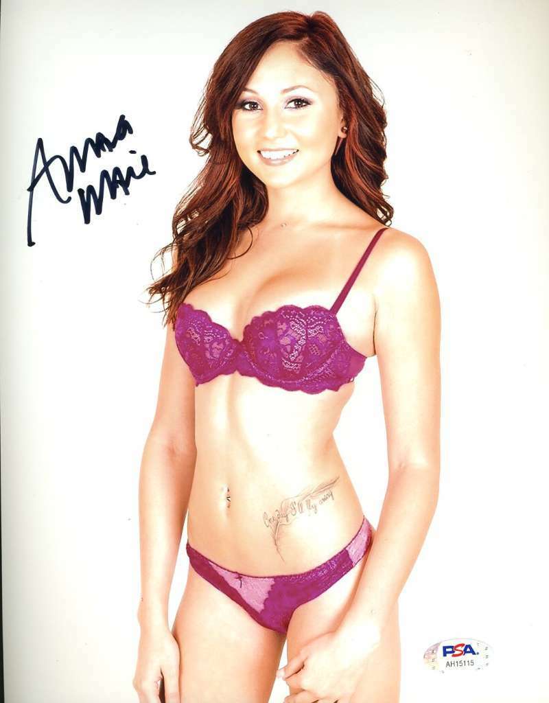 Ariana Marie PSA DNA Coa Hand Signed 8x10 AVN Photo Poster painting Autograph 4