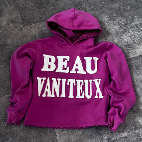 Lucky 7 Casual Street Retro Trend Hoodie