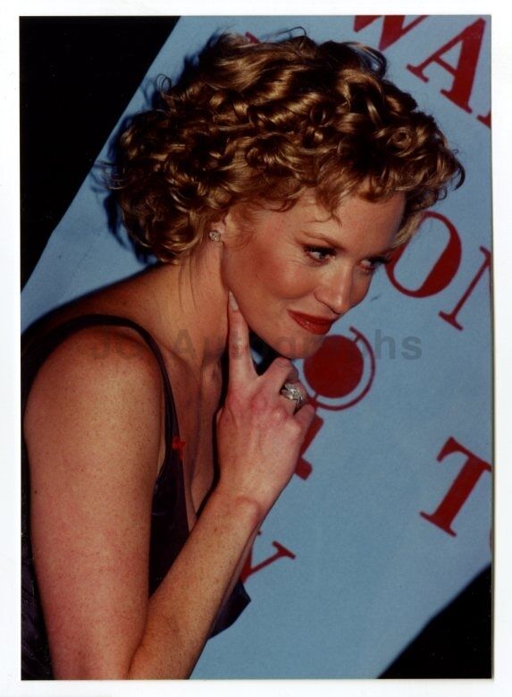 Melanie Griffith - Vintage Candid Photo Poster painting by Peter Warrack Previously Unpublished