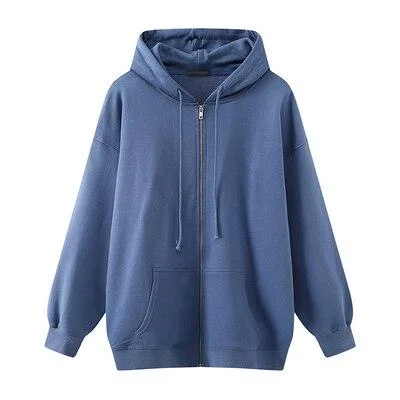 PUWD Oversize Women Thick Warm Hooded Jackets 2020 Winter Fashion Ladies Soft Cotton Long Coats Vintage Girls Chic Minimalism