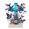 Diamond Painting Acrylic Butterfly Cross Desktop Art Kit for Beginner