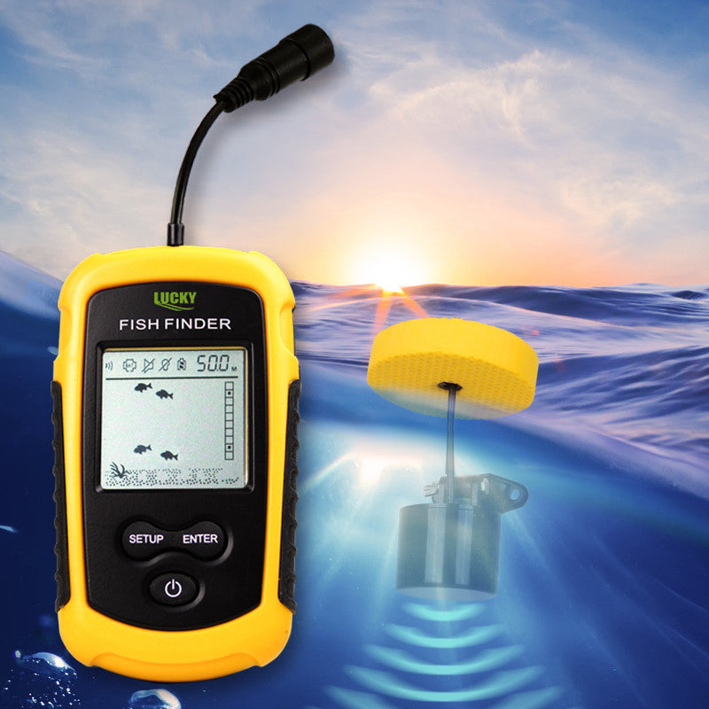 328ft 200KHz Wireless Portable Sonar Fish Finder