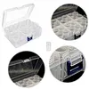 24Pcs Round Bottles with Insert Diamond Painting Containers Multi Purpose Portable Plastic Case Box with Stickers & Compartments Arts Crafts Storage Bottle for Hardware Rhinestone