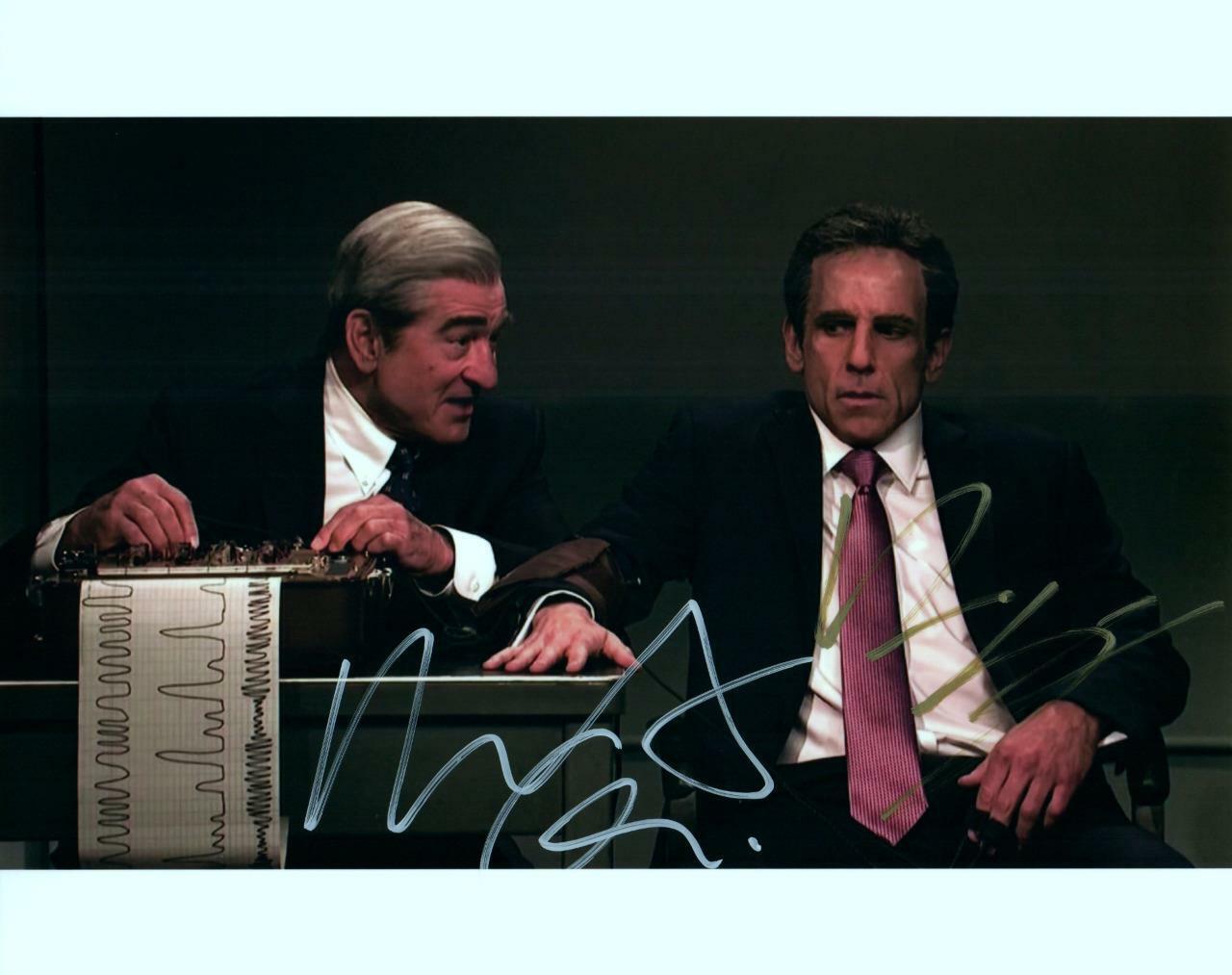 Robert DeNiro Ben Stiller autographed 8x10 Photo Poster painting Really nice signed Photo Poster painting COA