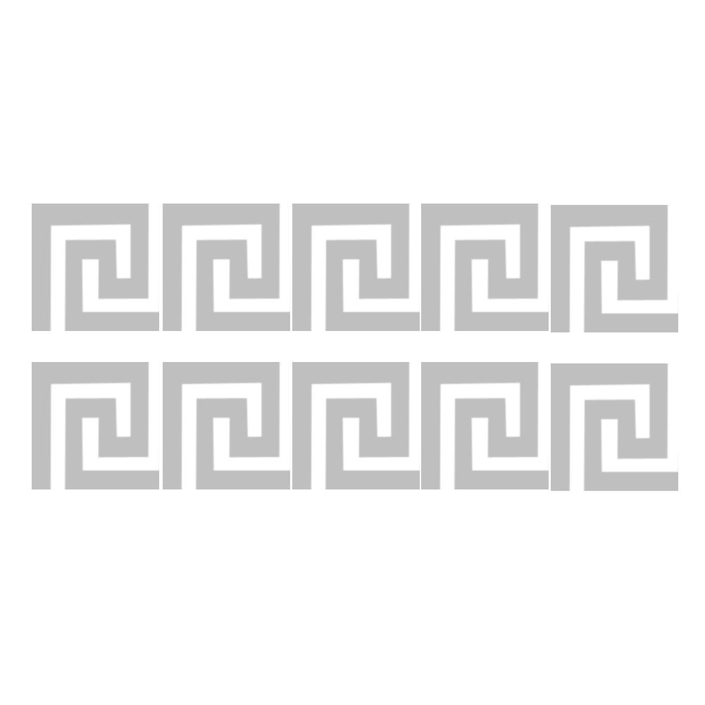 

Home Decor Puzzle Labyrinth Acrylic Mirror Wall Decal Art Stickers Silver, 501 Original