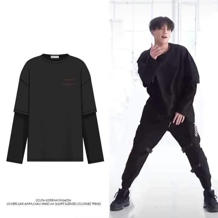 방탄소년단 Jungkook Boy With Luv Dance Practice Shirt