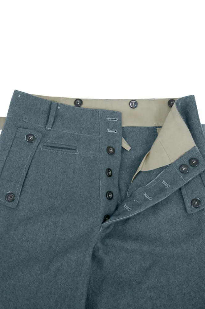   Elite German Assault Gunner Italian Field Wool Trousers German-Uniform