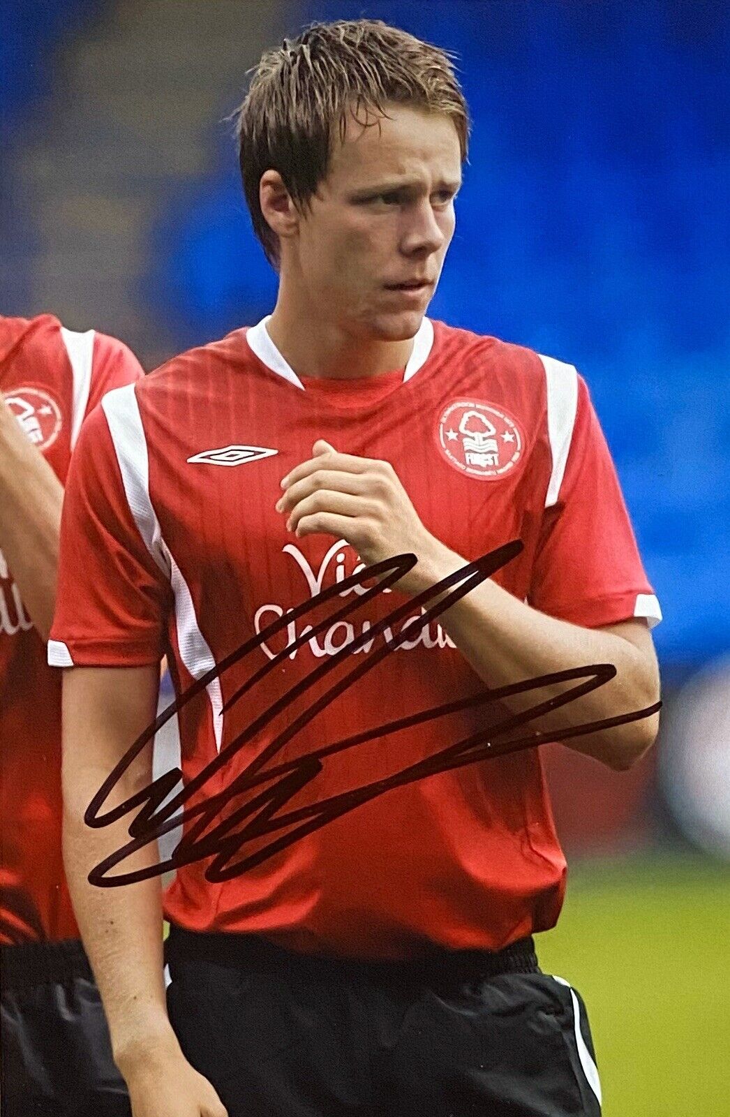 Chris Gunter Genuine Hand Signed 6X4 Photo Poster painting - Nottingham Forrest 2