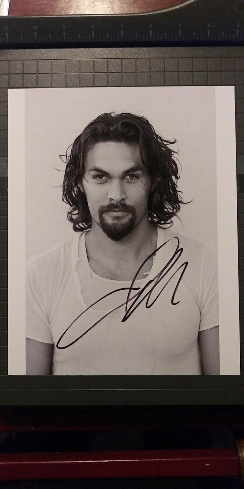 Jason Momoa signed 8x10