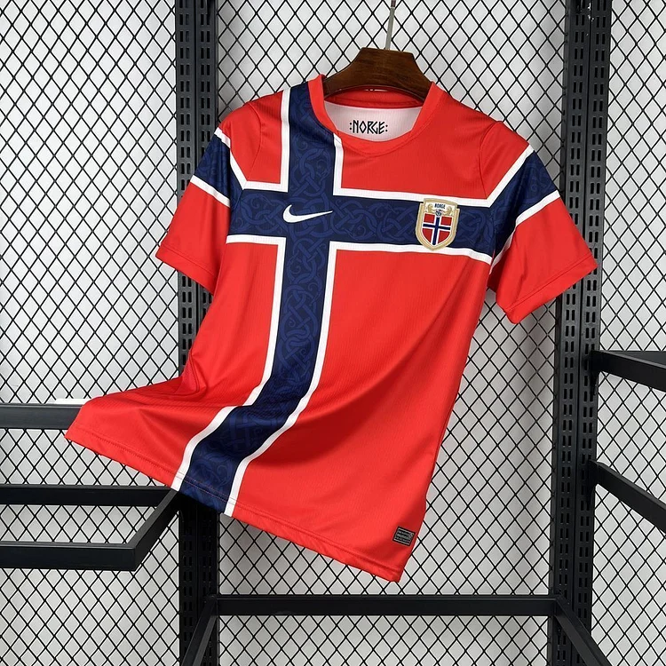 【S~4XL】Norway 2026 World Cup Home Jersey 1:1 Thai Quality