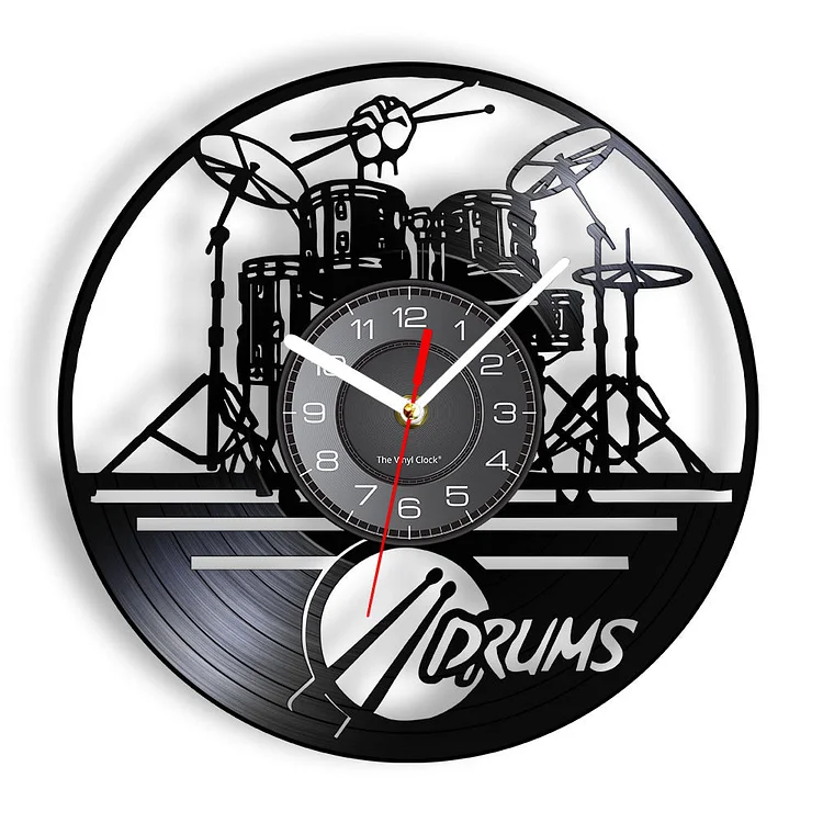 Vinyl Record Band Wall Clock