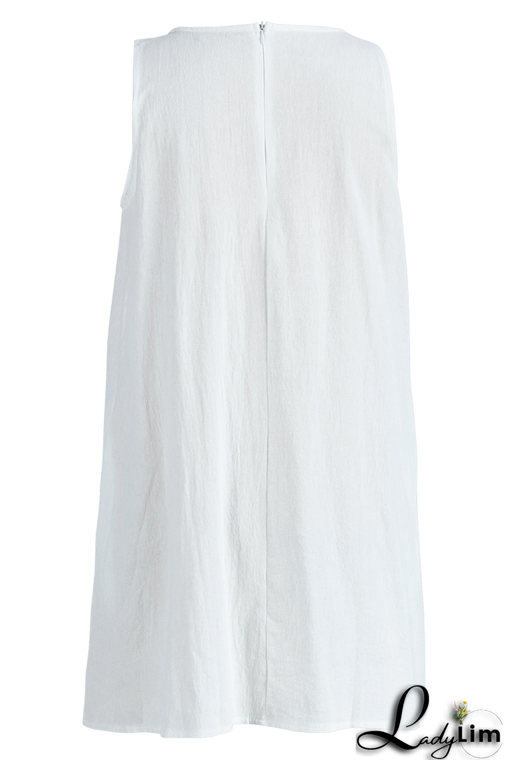 Yellow Casual Solid Patchwork O Neck Straight Dresses