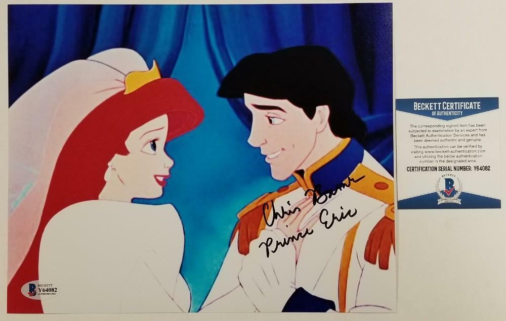 Christopher Barnes signed Prince Eric