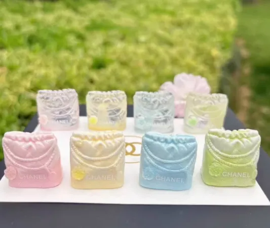 CC Designer Bags Resin Charms Set