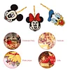 8pcs Hanging Mouse Pendant Christmas Ornament