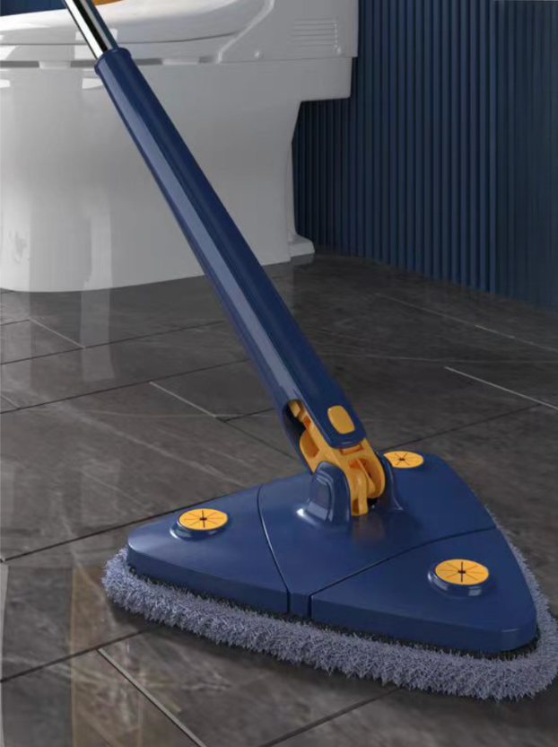 Cleangly 360Â° Triangular Spin Mop