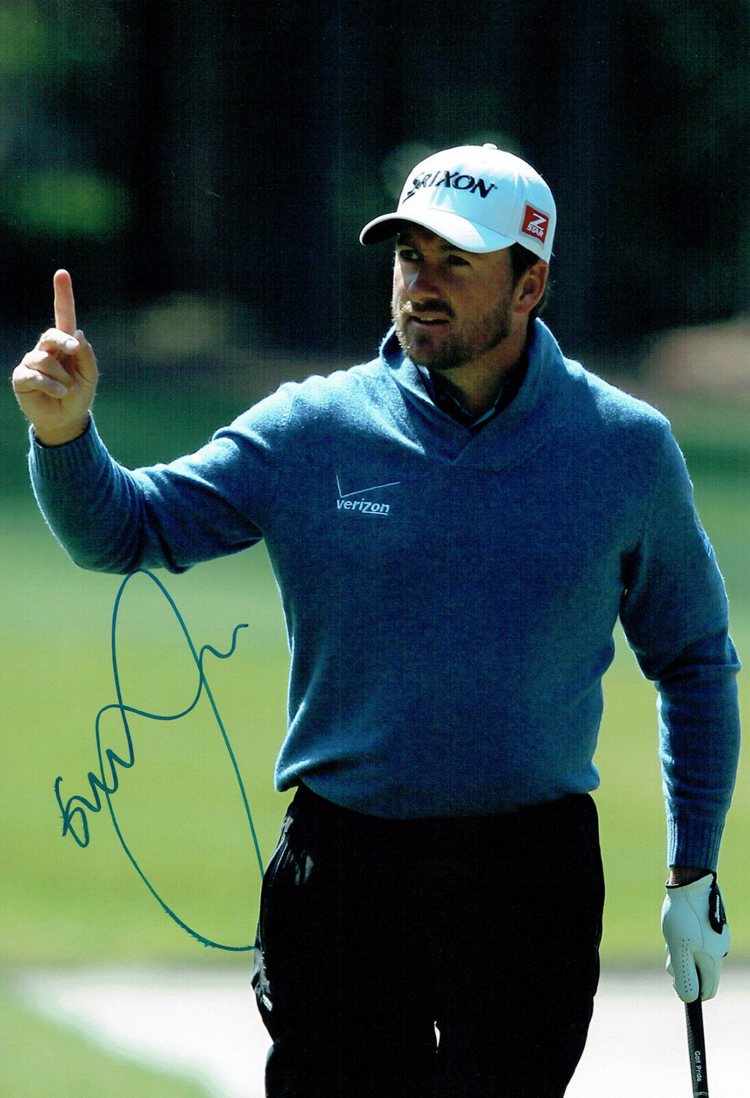 Graeme McDOWELL SIGNED AUTOGRAPH 12x8 Photo Poster painting AFTAL COA Northern Ireland Golfer