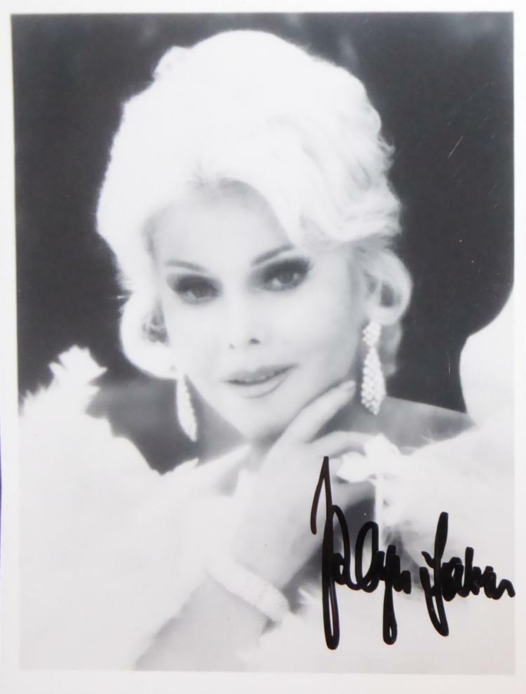 ZSA ZSA GABOR Signed Photo Poster paintinggraph - Stunning Film Star Actress - preprint