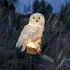 LED Resin Simulation Animal Lawn Ground Plug Lamp Weatherproof Solar Figures Energy-Saving Lighting Easy To Use for Outdoor Patio Yard Balcony Courtyard