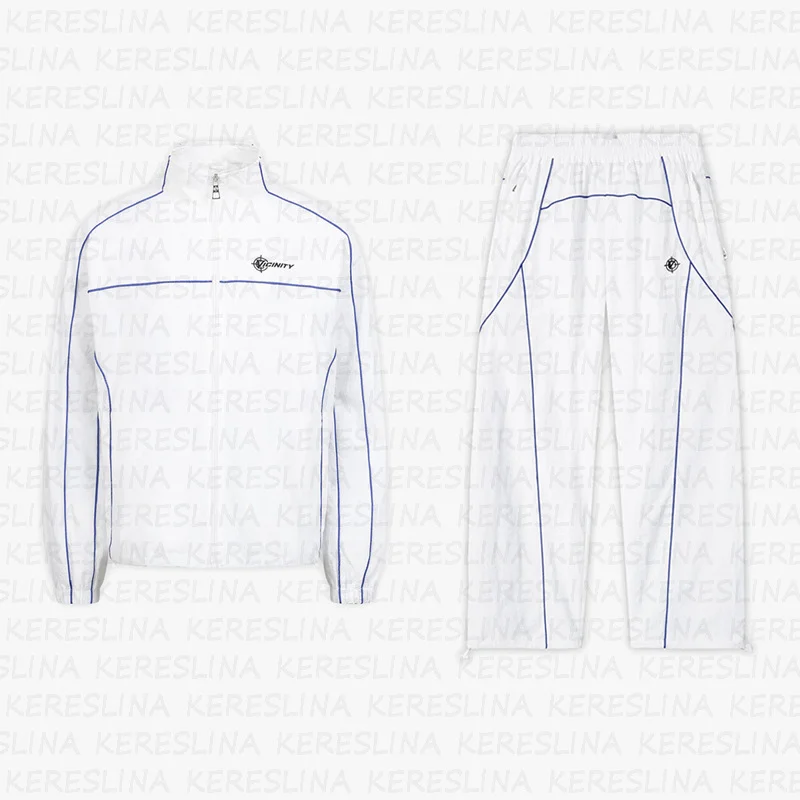 Athvotar Athvotar And Winter Sports Suit Wind Jacket Simple Street Fashion Zipper Solid Color Coat Men And Women