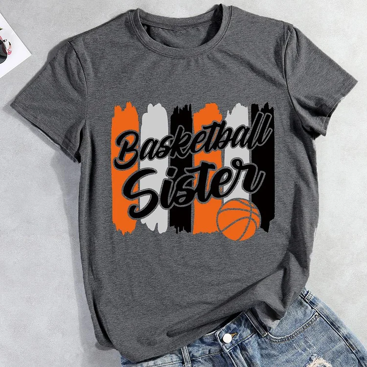 AL™ Basketball Sister  T-Shirt Tee -00934-Annaletters