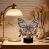 Diamond Painting Butterfly Night Light Lamp For Furniture Decoration