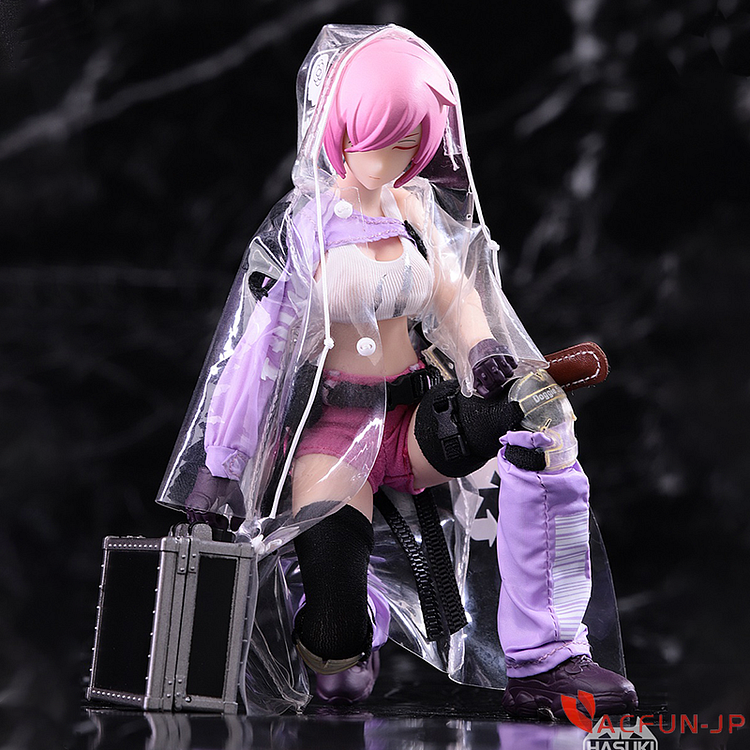 【予約】HASUKI SE003 1/12 降神紀元 機甲少女 ケルベロス 可動 アクション フィギュア 素体 ヘッド 衣装 武器 アクセサリー フルセット 異色版