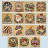 Christmas Framed Pearl Painting Kit 25x25cm for Adults